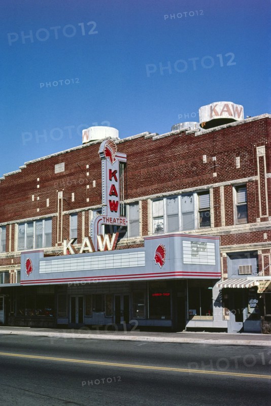 Kaw Theater, Washington Street, 1980