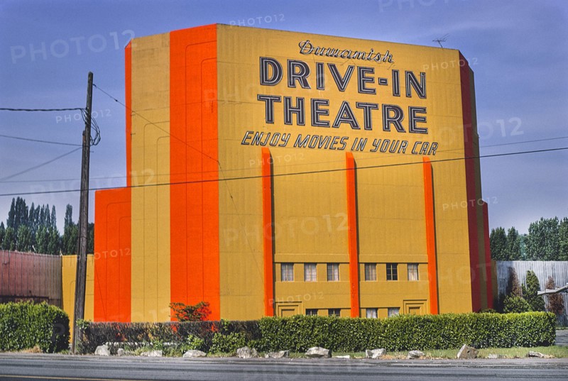 Duwamish Drive-in Theater, E. Marginal Way, 1980