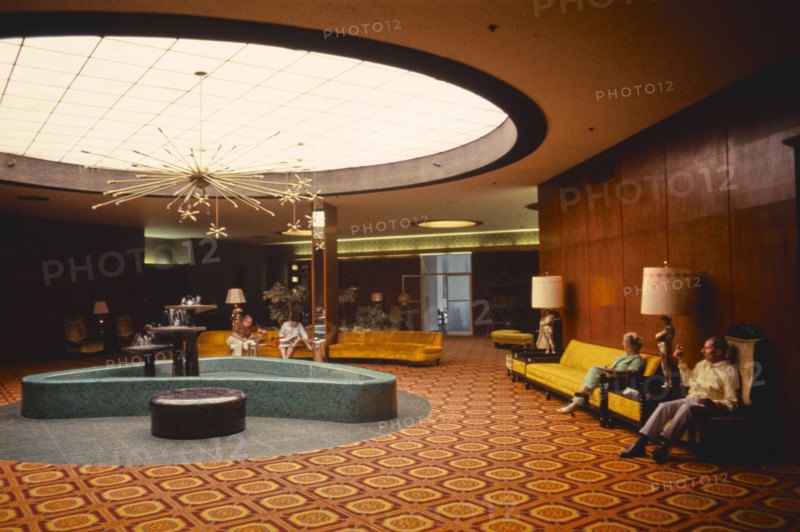 Lobby, Nevele Hotel and Resort, 1977