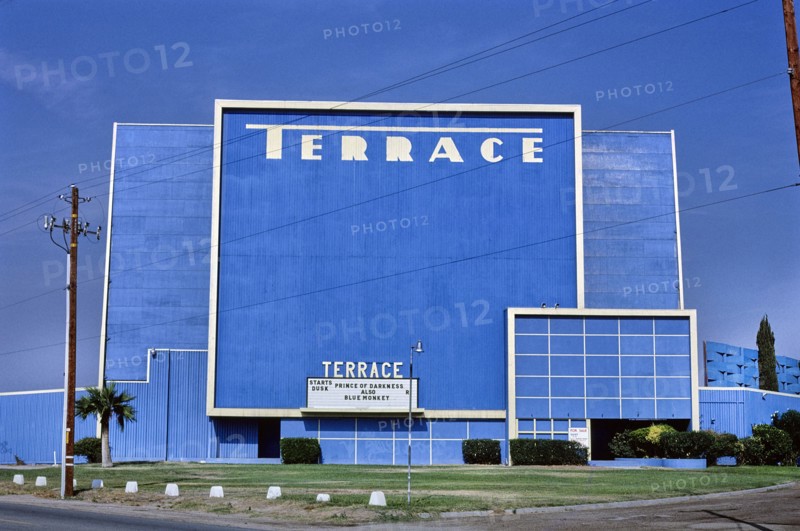 Terrace Drive-In Theater, Terrace Way, 1987