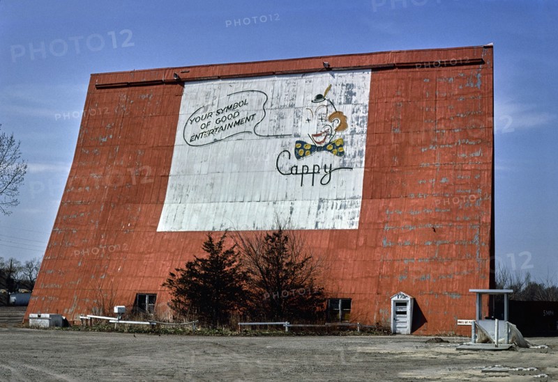Capitol Drive-in Theater, Route 69, 1980