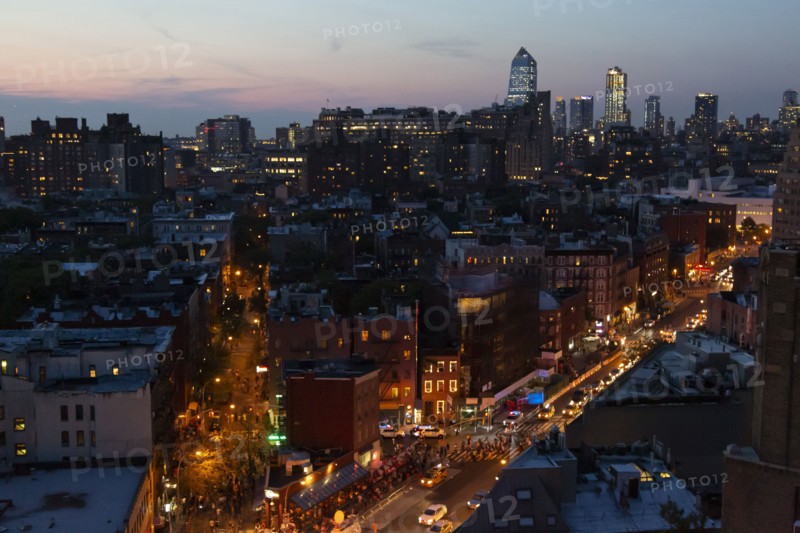 Cityscape at Dusk, West Village,