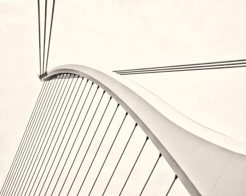 Bridge Detail, Samuel Beckett Bridge,