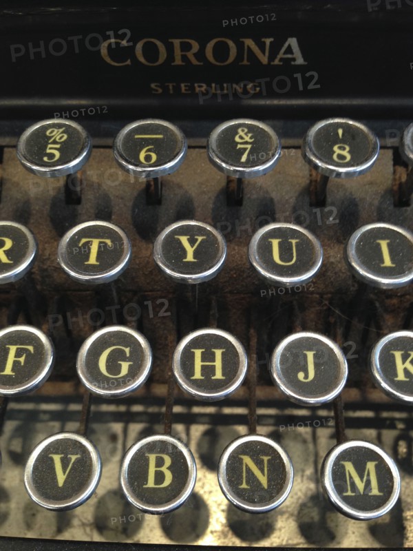 Old-Fashioned Typewriter,,