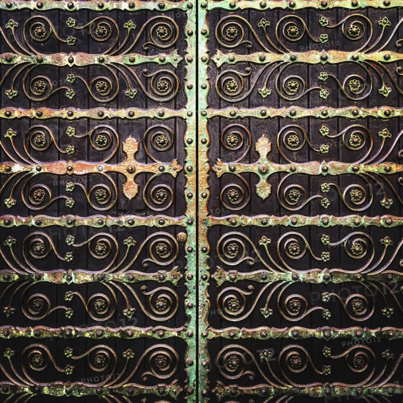 Close-up Architectural Detail, Entrance,