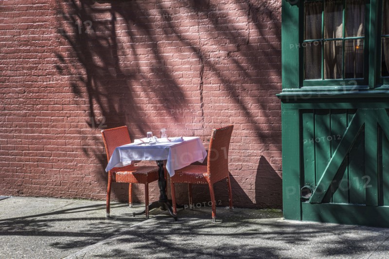 Outdoor Dining for Two, West Village,