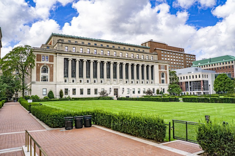 Butler Library,  Columbia University,