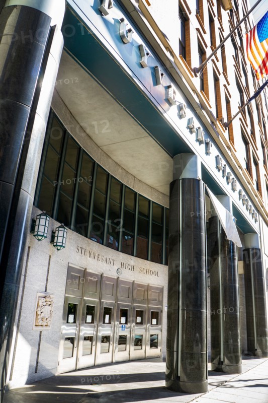 Stuyvesant High School, Exterior View,