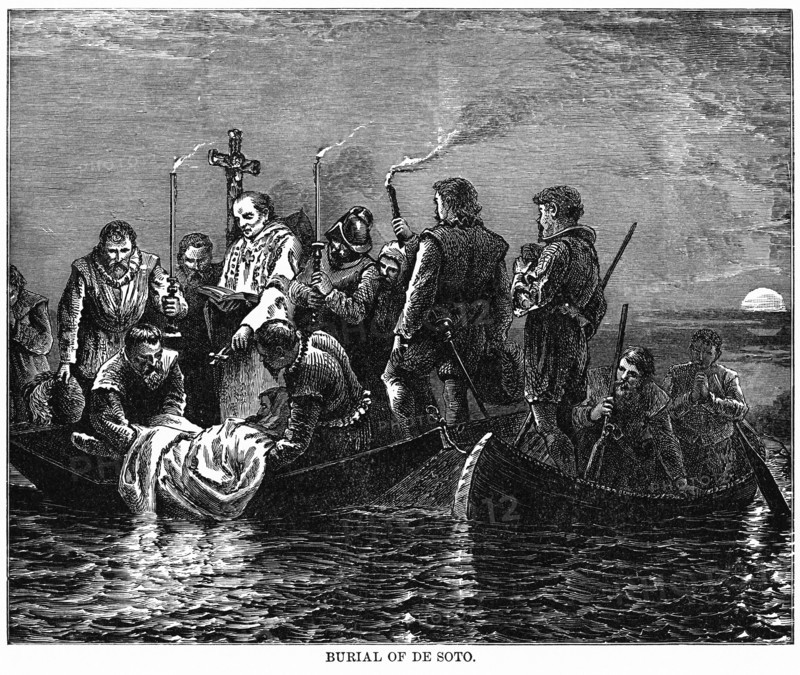Burial of De Soto