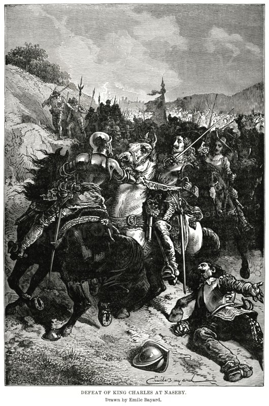 Defeat of King Charles at Naseby