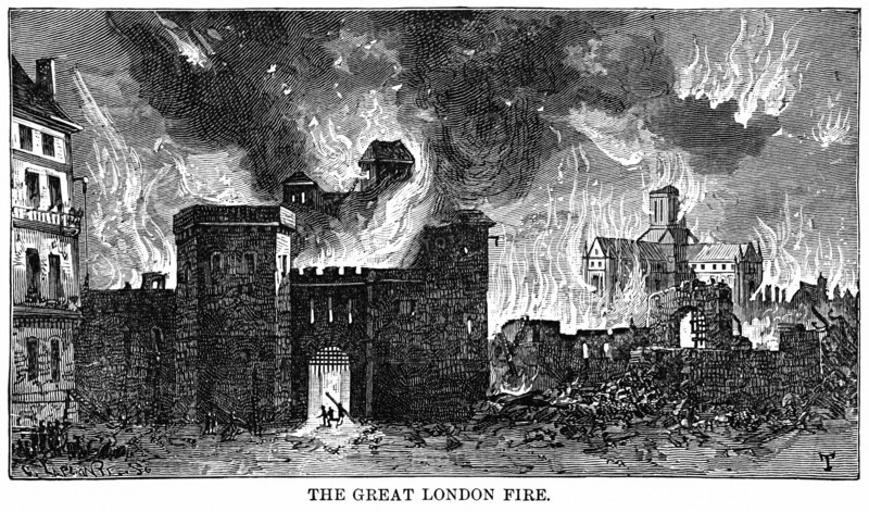 The Great London Fire