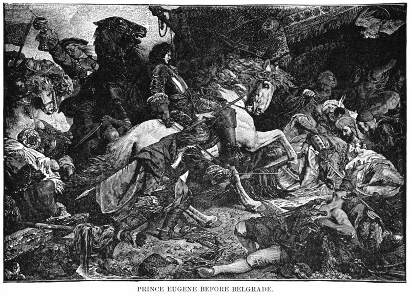 Prince Eugene before Belgrade