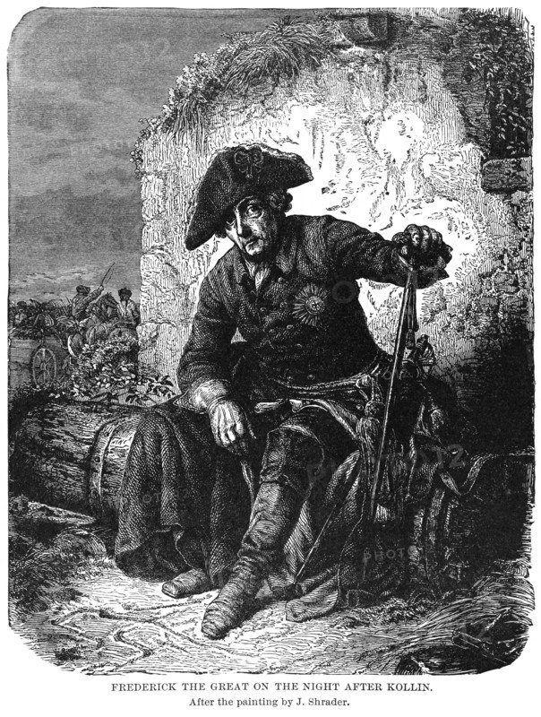 Frederick the Great on the Night after Kollin (Kolin)