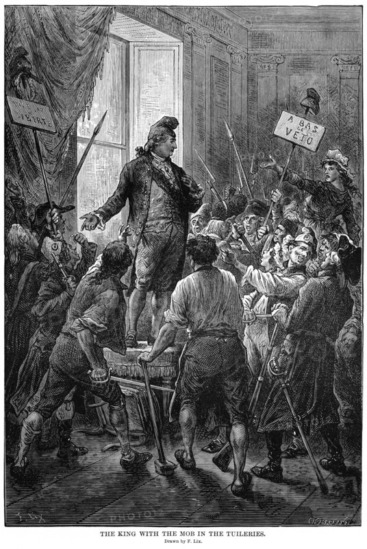 The King (Louis XVI) with the Mob in the Tuileries