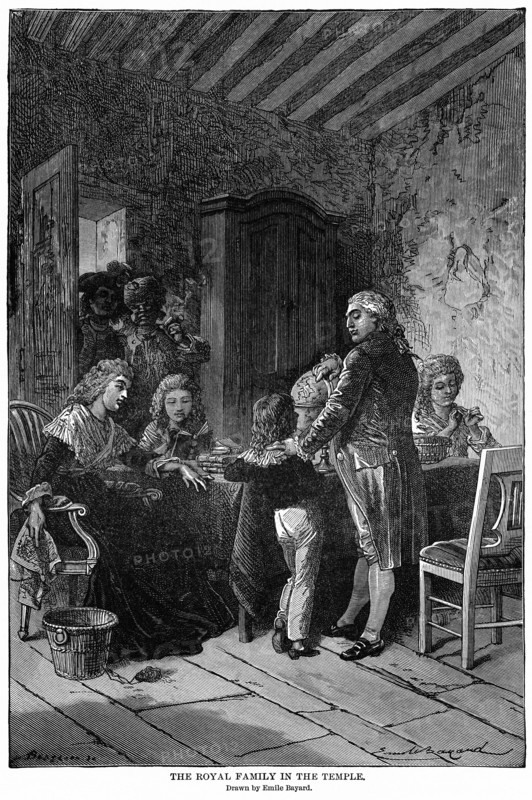 The Royal Family (Louis XVI) in the Temple