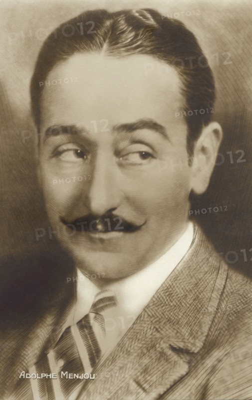 American Actor Adolphe Menjou