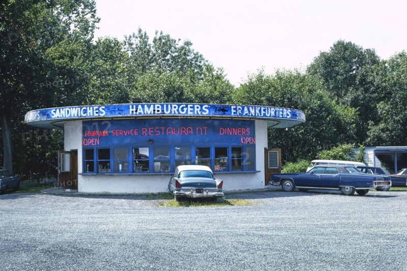 Drive-in restaurant, Rts. 9 & 96