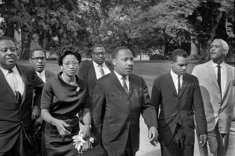 Ralph Abernathy (left), Martin Luther King