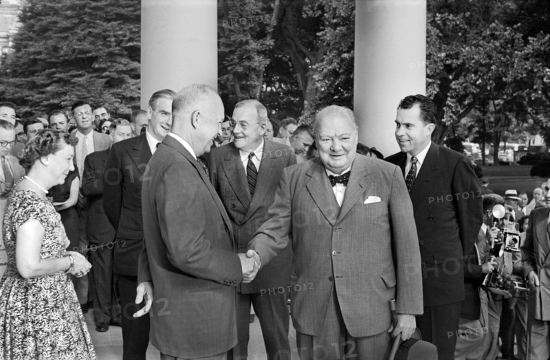 U.S. First Lady Mamie Eisenhower, U.S. President Dwight Eisenhower