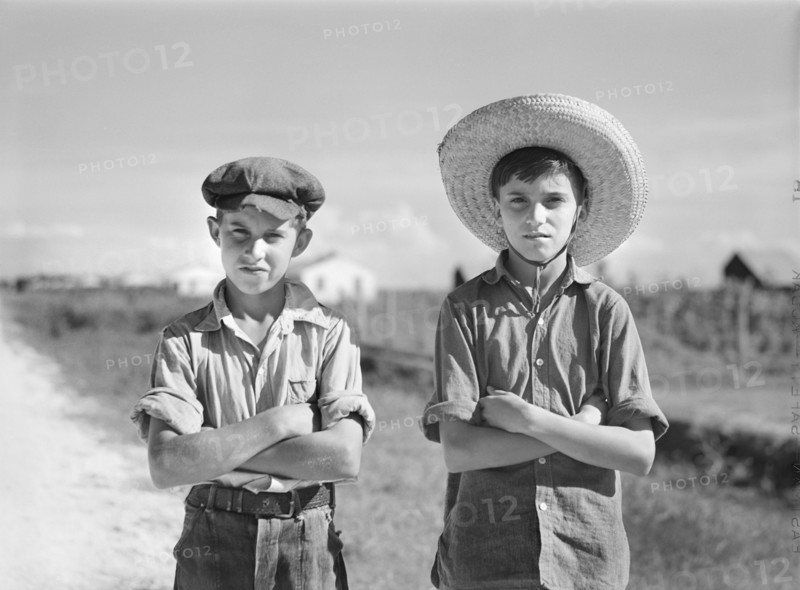 Two Cajun Children on Terrebonne Project