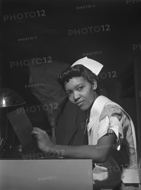 woman, African-American ethnicity, medical, nurse, historical,