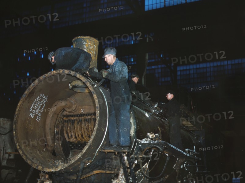 occupations, mechanics, locomotive, railroad, historical,