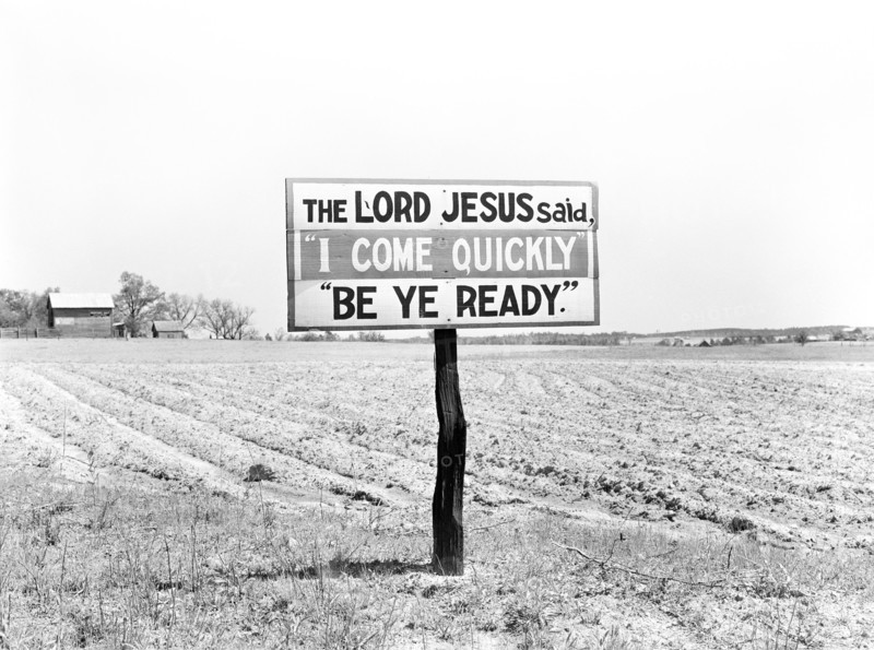 religion, sign, rural, Georgia, historical,