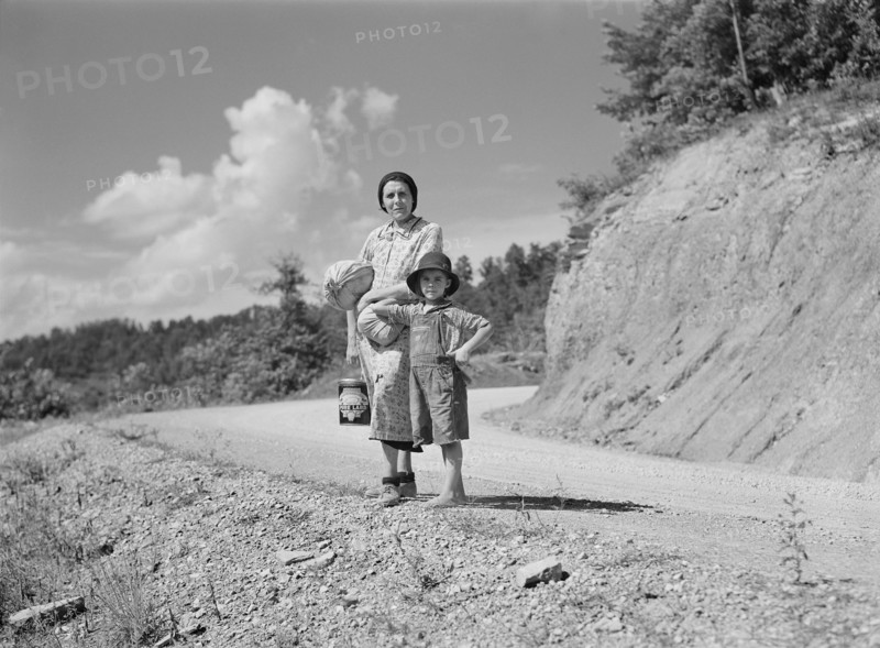 family, food and drink, rural, Kentucky, historical,