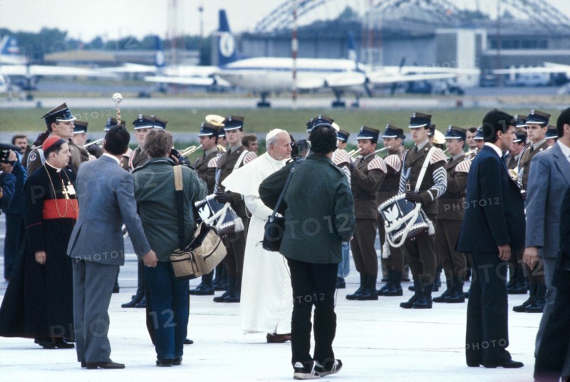 pope, John Paul II, religion, Shea Stadium, historical,