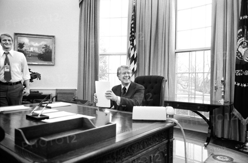 U.S. President Jimmy Carter
