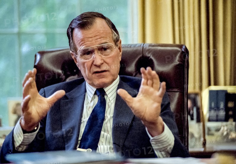 U.S. President George H.W. Bush