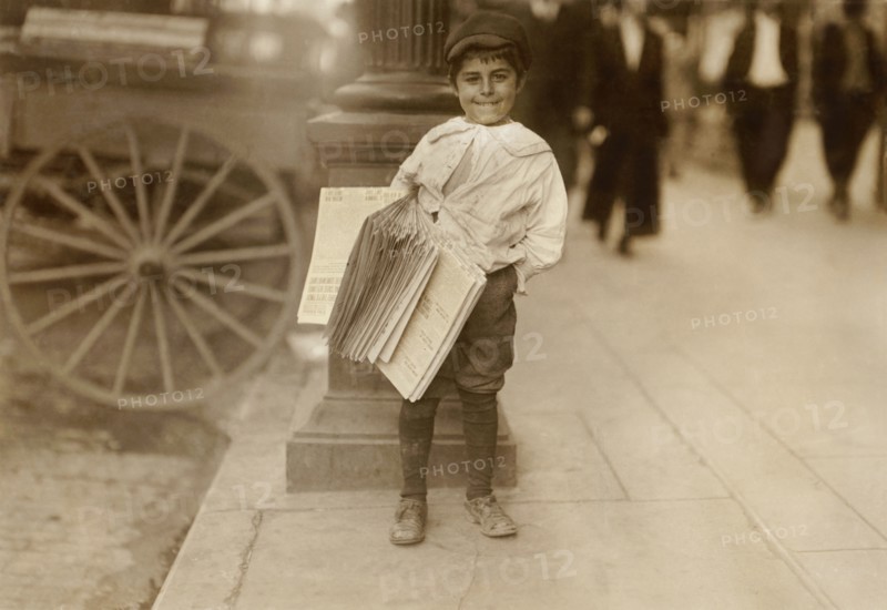 Young Newsboy