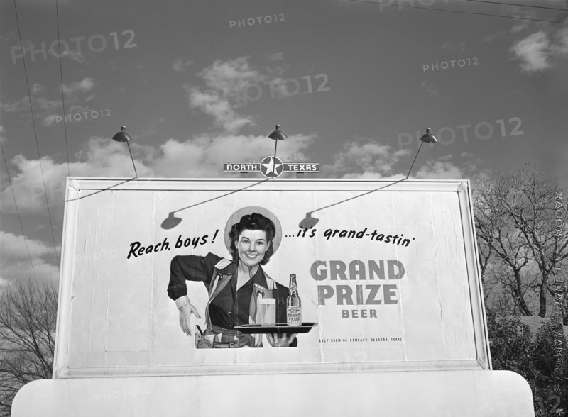Billboard for Grand Prize Beer