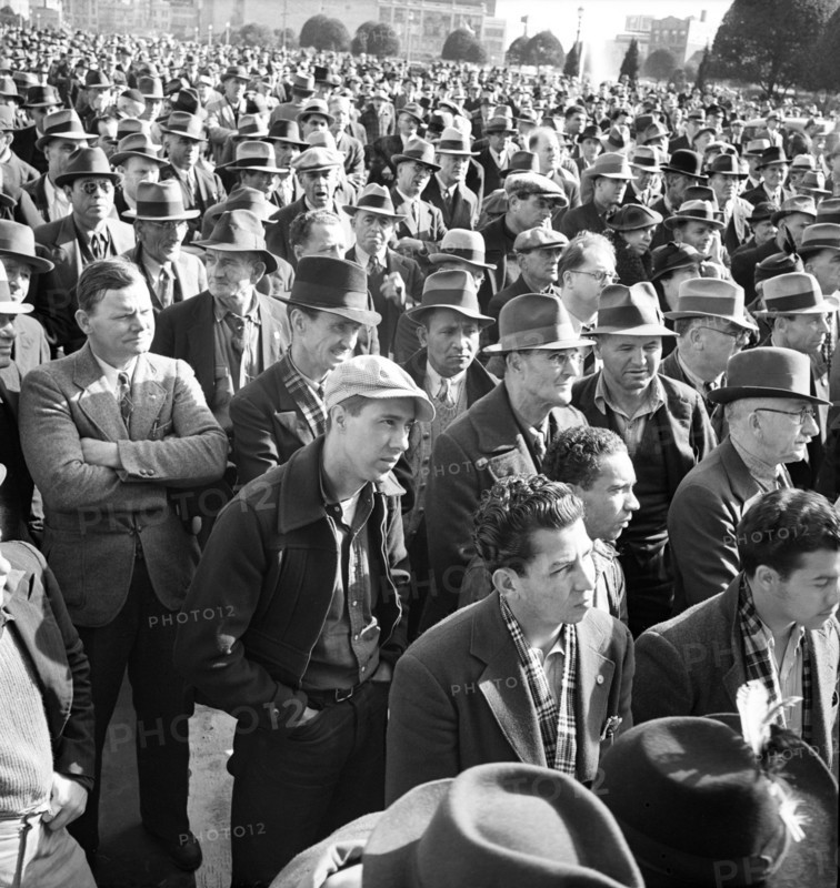 Meeting of Works Progress Administration