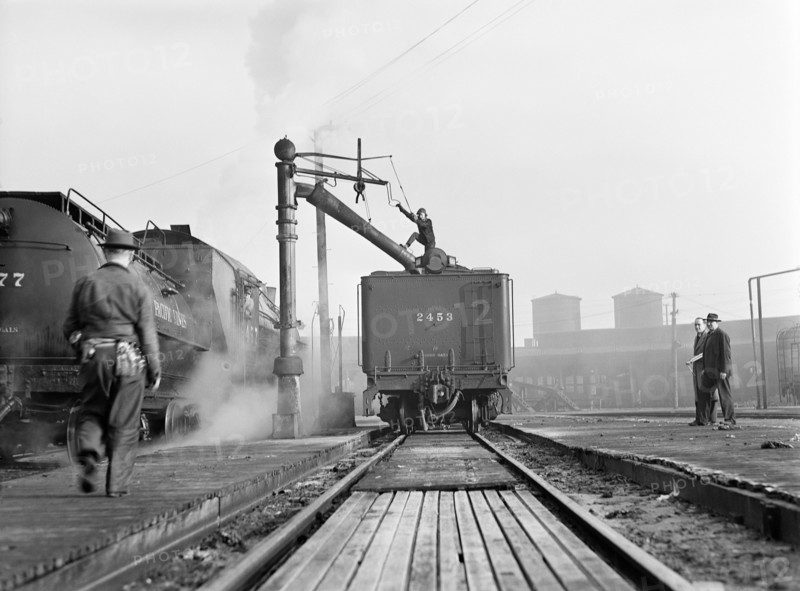 Female Railroad Worker working on Maintenance of Freight and Passenger Trains