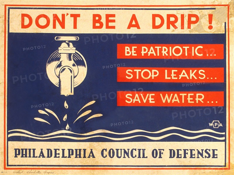 Water Conservation Poster
