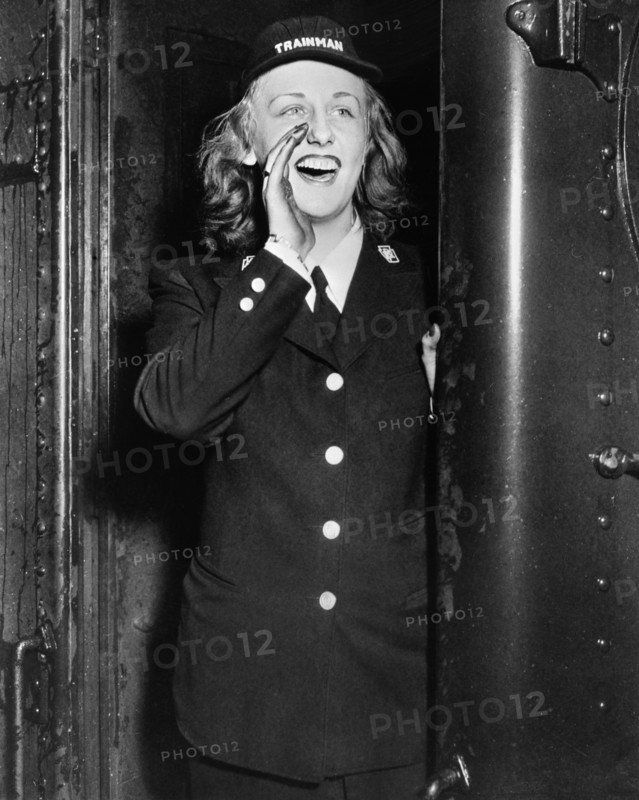 Female Railroad Employee