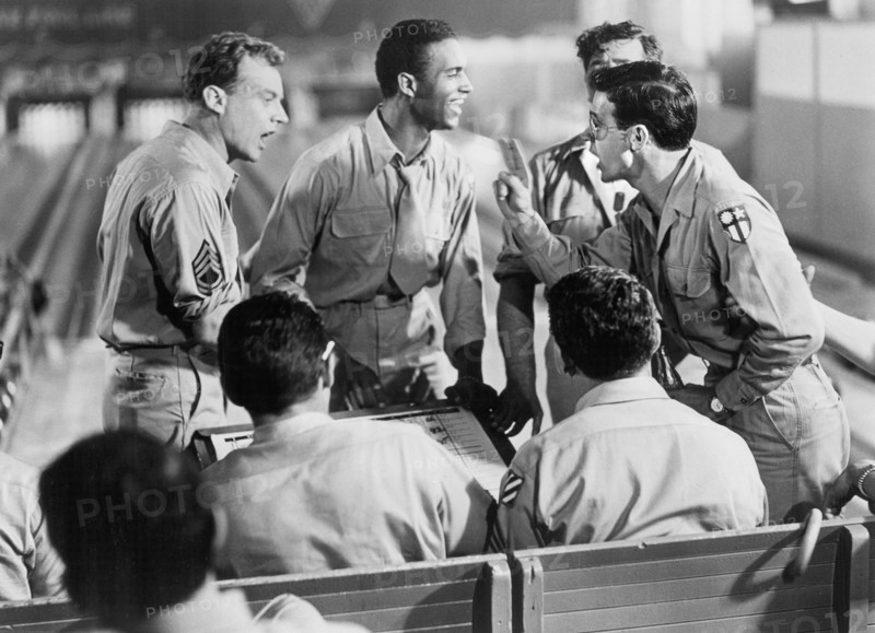 Arthur Kennedy (far left)