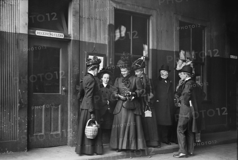 Andrew Carnegie (3rd right with beard)