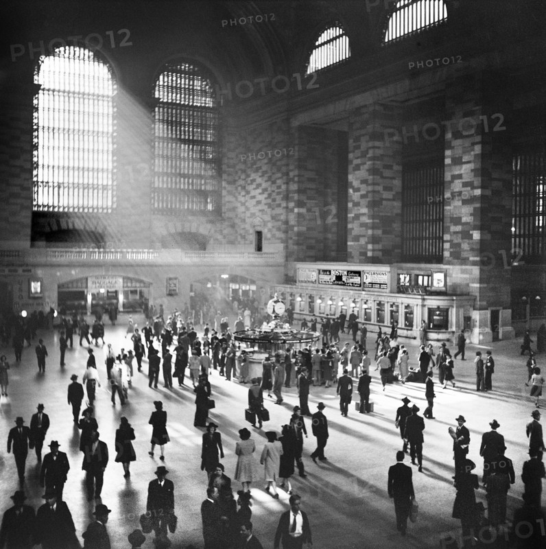 Main Concourse with sunlight streaming through windows