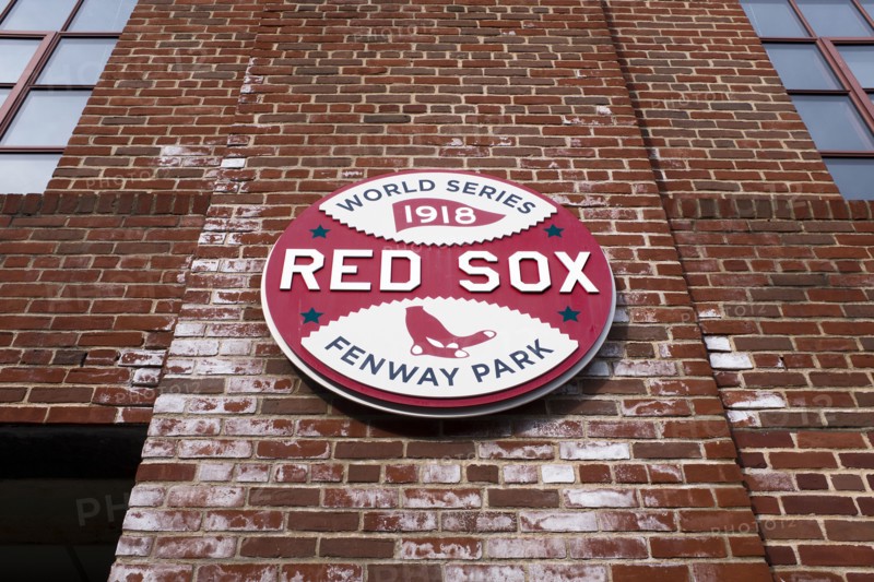 Plaque commemorating Boston Red Sox 1918 World Series Championship