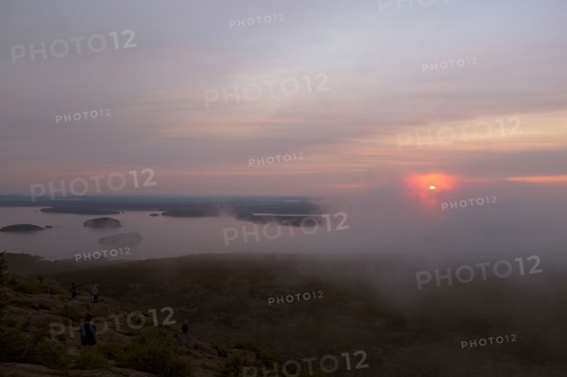 Group of People gathered to watch Sunrise