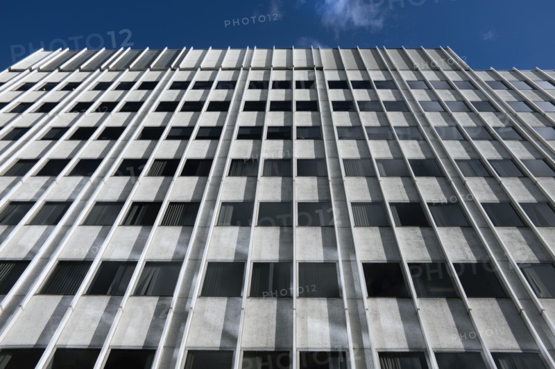 Low Angle View of Modern Office Building