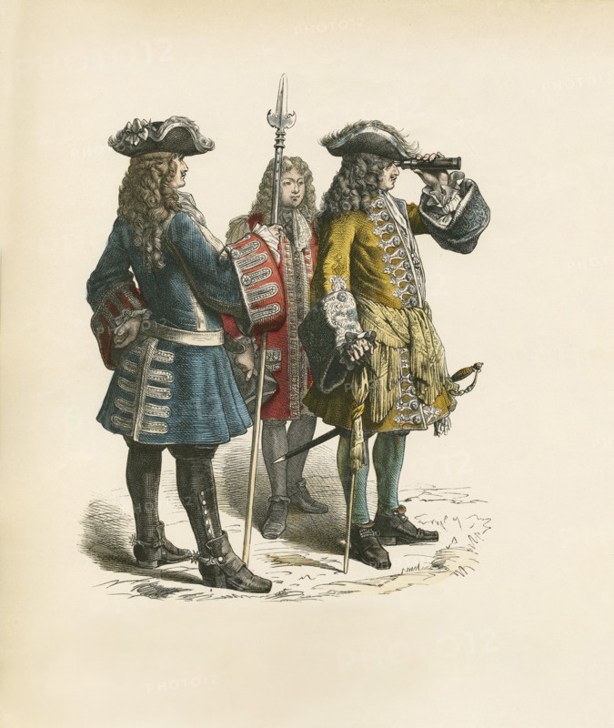 French Marshal and Subaltern Officer