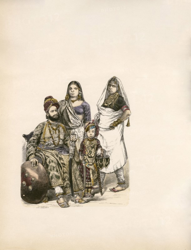 Prince and Woman of Rajputana