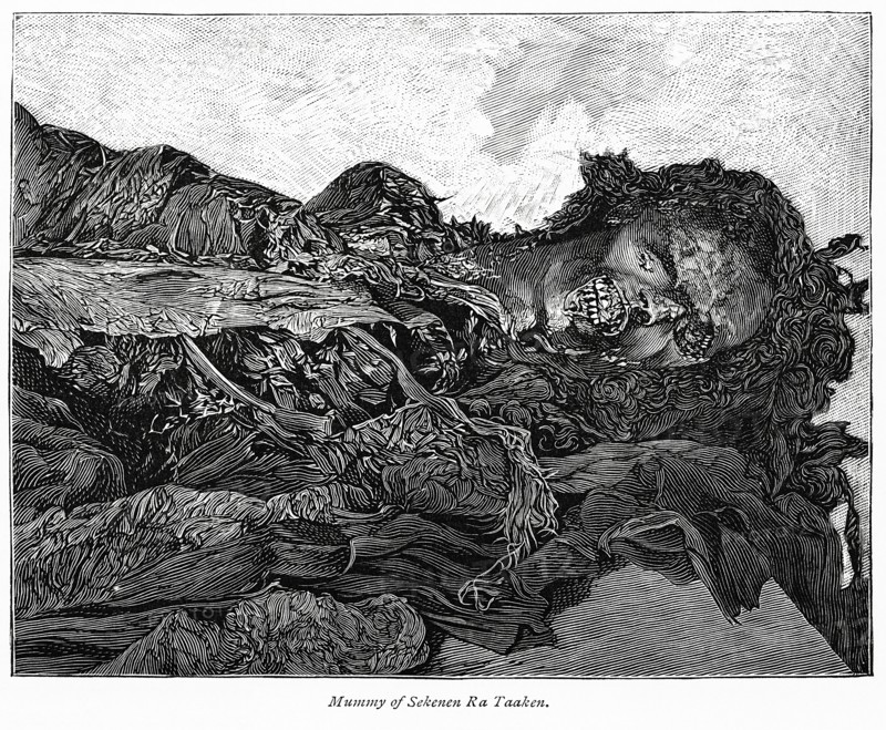Mummy of Sekenen Ra Taaken (Seqenenre Tao)