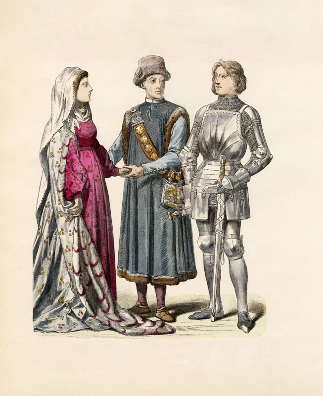 Lady's Dress (Mid 1400)