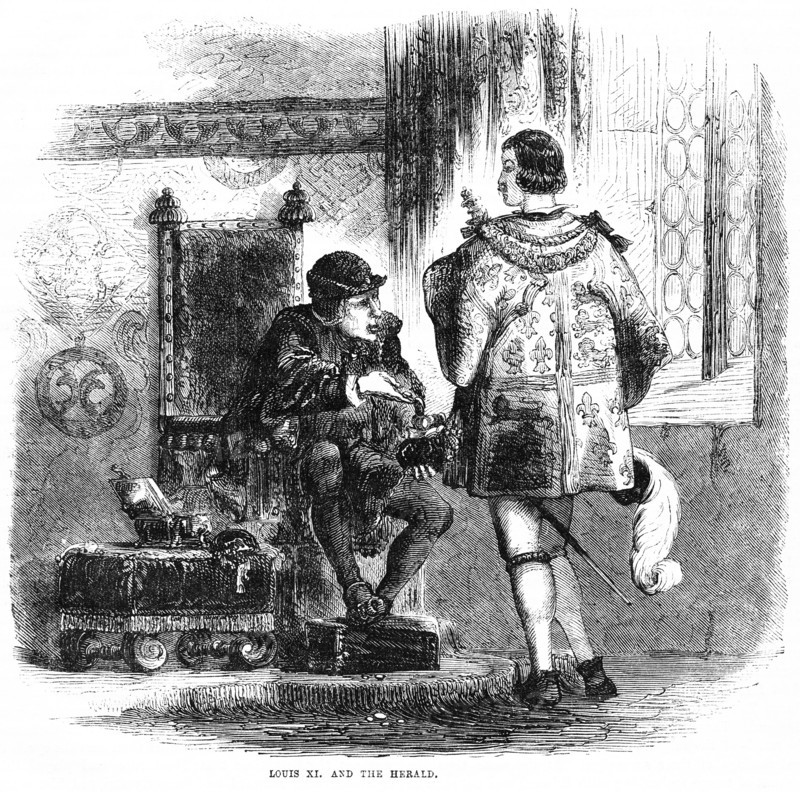 Louis XI and the Herald