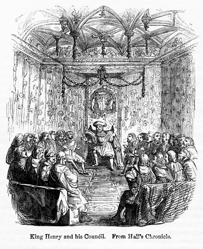 King Henry (VIII) and his Council