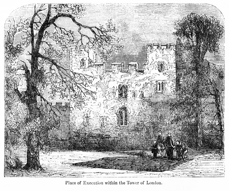 Place of Execution within the Tower of London